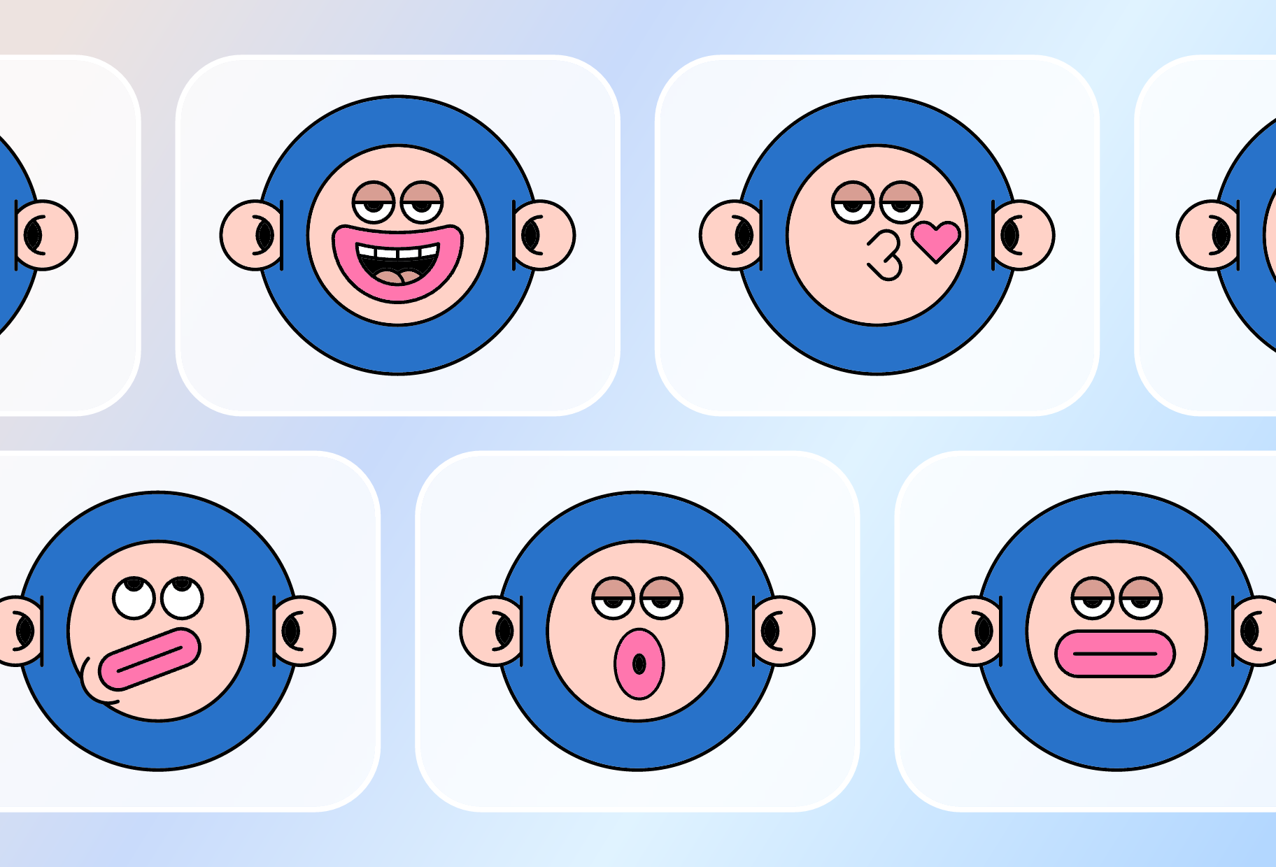 猴脸表情包