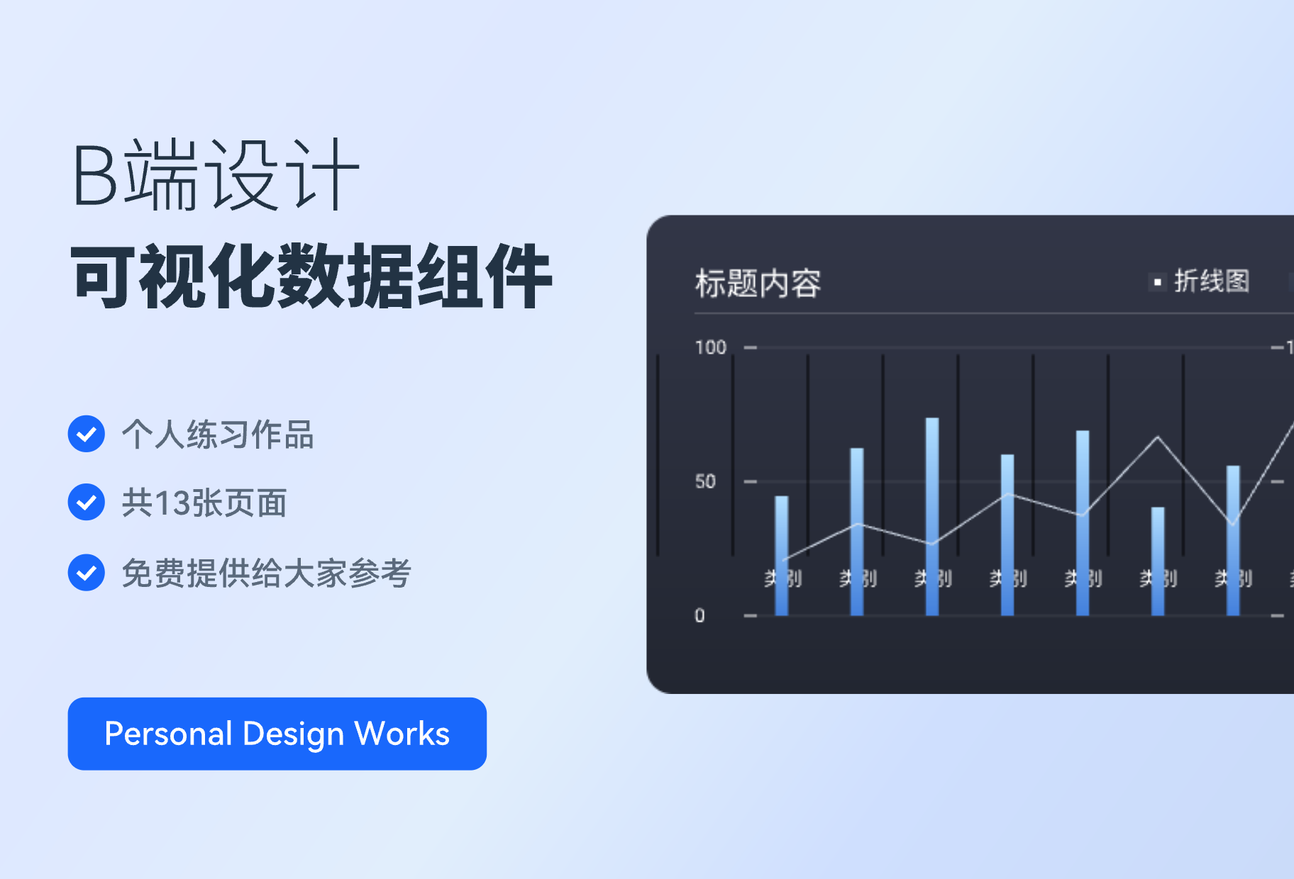 B端设计可视化图表组件合集